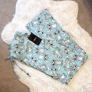 Disney “Stitch” Blue and White Pajama Bottoms
